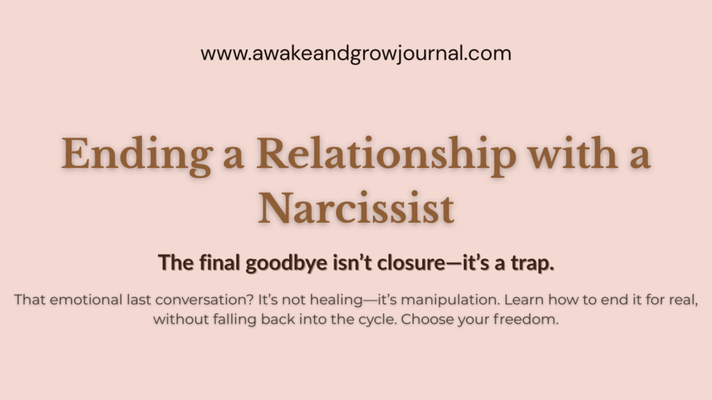 Emotional breakup with narcissist – the crying goodbye explained